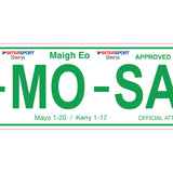 26-MO-SAM Mayo GAA Number Plates