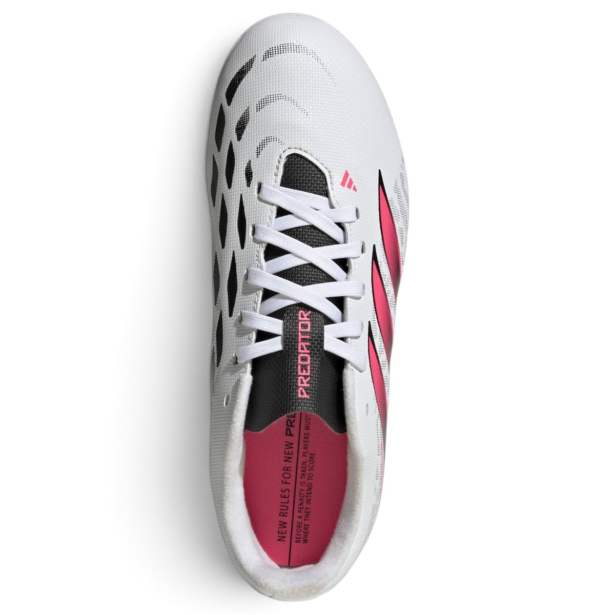 adidas Jnr Predator Club FG White Red