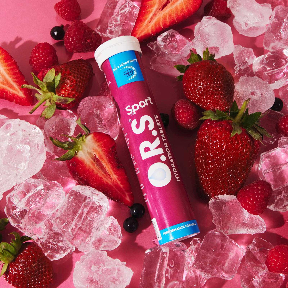 O.R.S Hydration Tabs Mixed Berry 1x20pcs