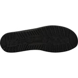 HEYDUDE Mens Wally Sox Shoe Micro Total Black