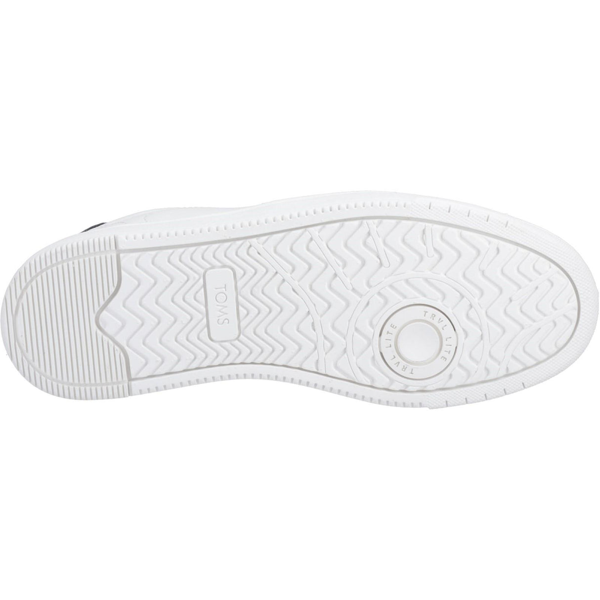 TOMS Mens TRVL LITE Court Trainer White/Black
