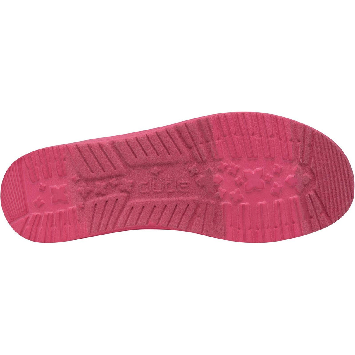 HEYDUDE Womens Wendy Funk Mono Shoes Electric Pink