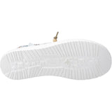 HEYDUDE Womens Wendy Disco Cow Shoes Tan