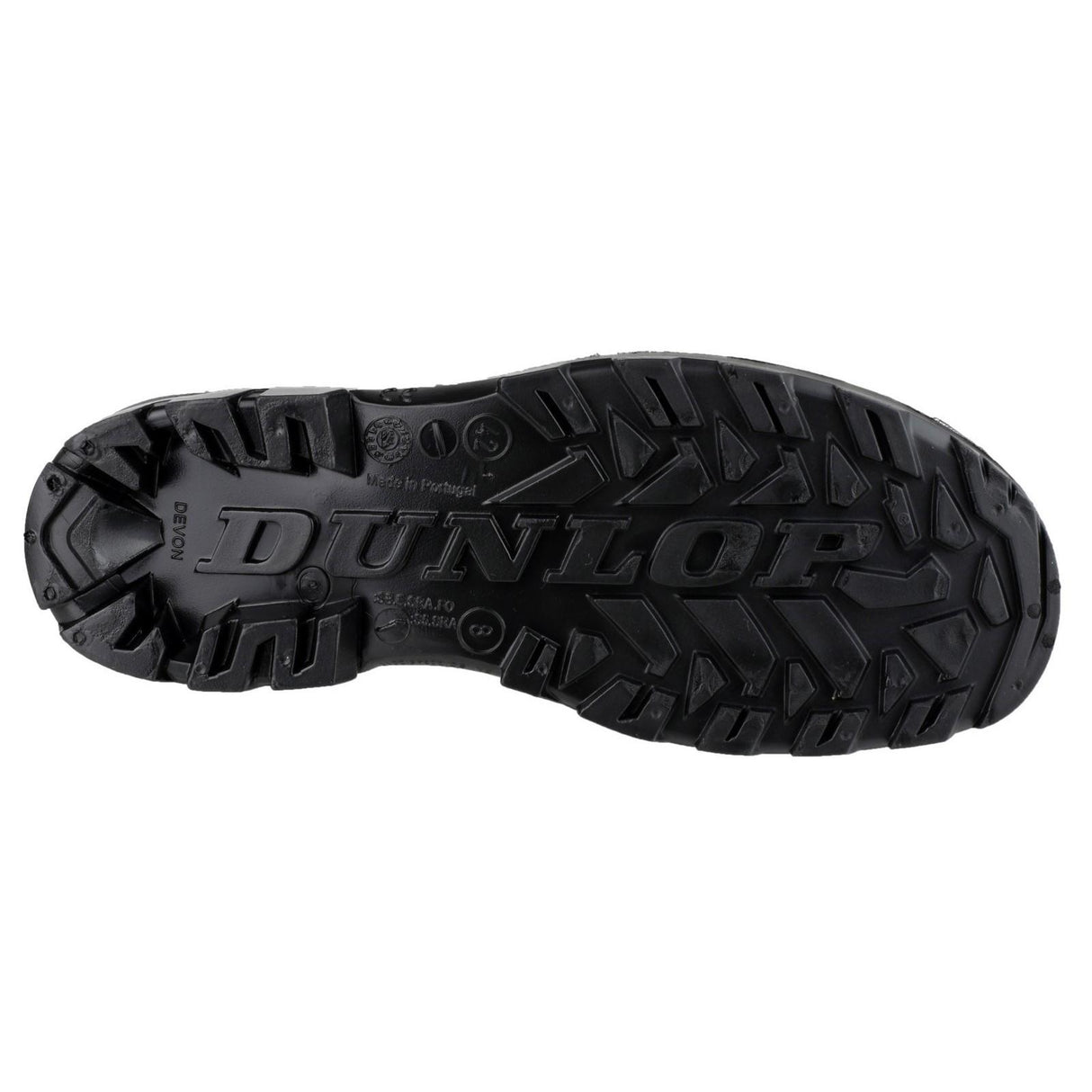 Dunlop Unisex Devon Full Safety Wellington Black