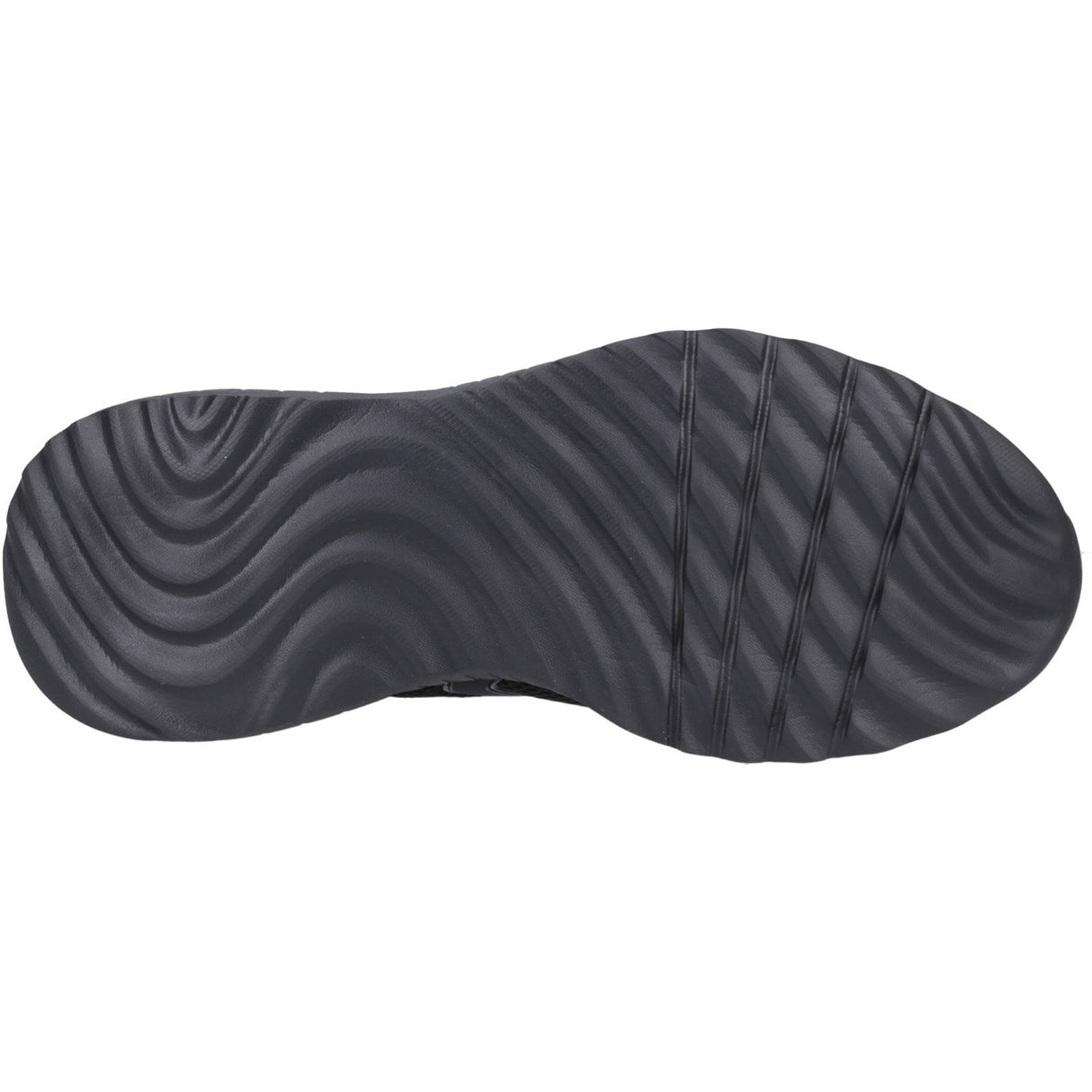 Skechers Mens Bobs Squad Chaos Elevated Drift Trainers Black