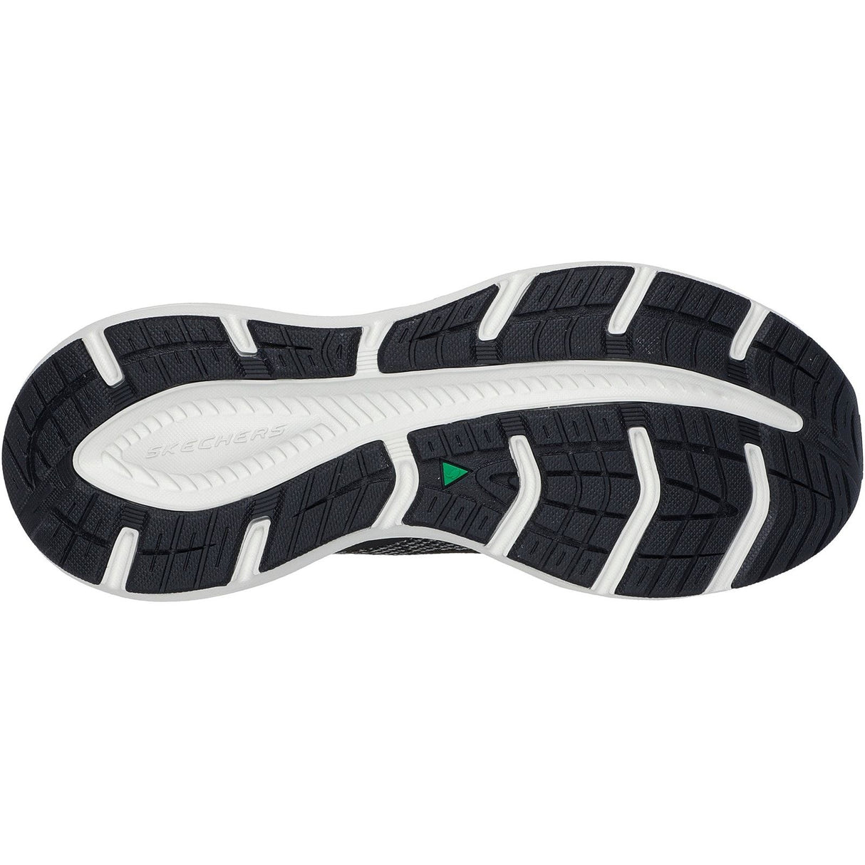 Skechers Womens Edgeride Power Flow Trainers Black/Lavender