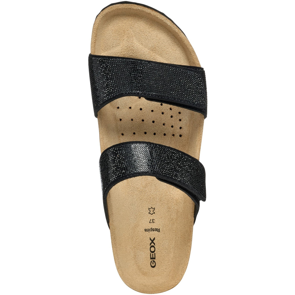 Geox Womens D BRIONIA R SANDALS Black