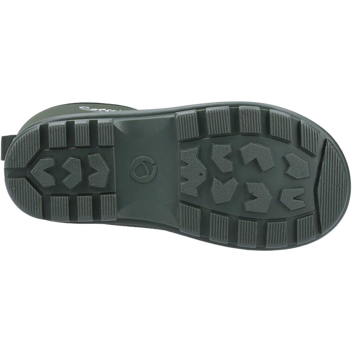 Cotswold Junior Kids Hilly Neoprene Childrens Wellington Boot Green