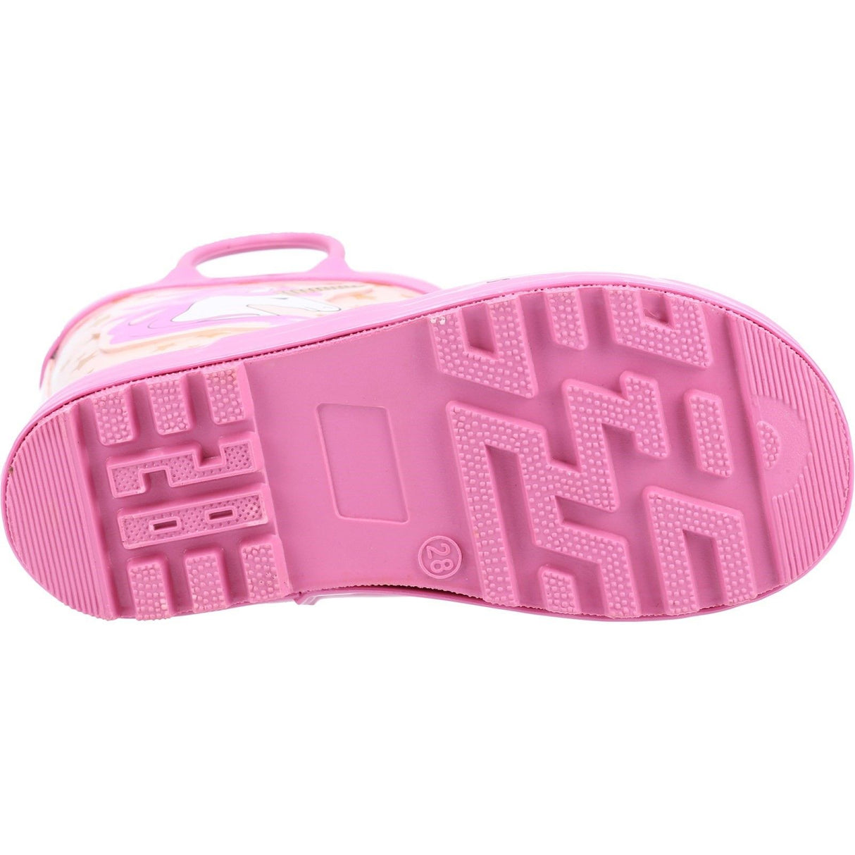 Cotswold Junior Kids Puddle Waterproof Pull On Boot Unicorn