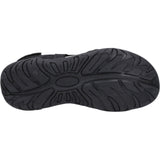 Hi-Tec Mens Crater Sandal Black/Grey/Red