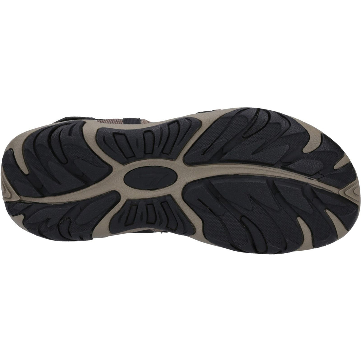 Hi-Tec Mens Crater Sandal Dark Taupe/Light Taupe