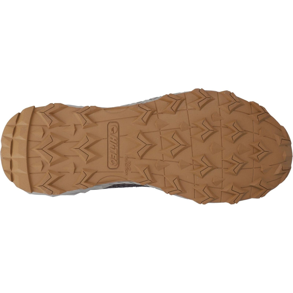 Hi-Tec Mens Fuse Trek Hiking Shoes Chocolate Brown/Timber Wolf