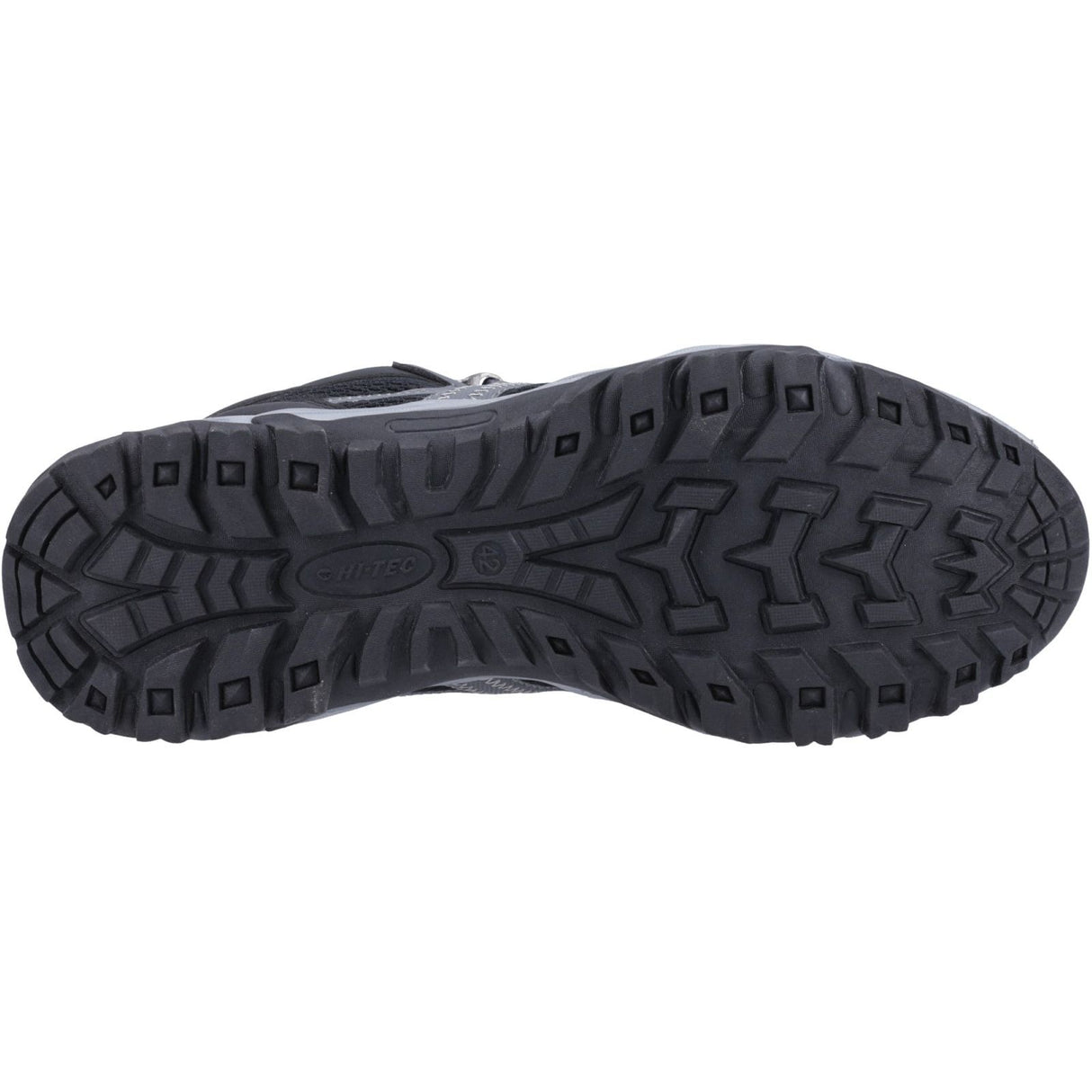 Hi-Tec Mens Jaguar Mid Boots Graphite/Black/Citron