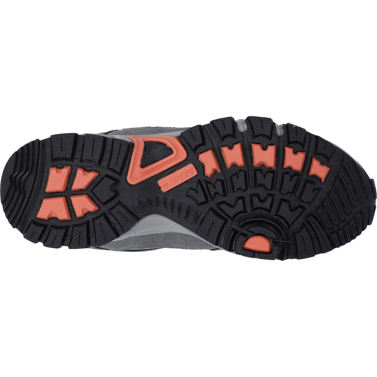 Hi-Tec Womens Auckland Lite Shoes Steel/Coral/Cool Grey