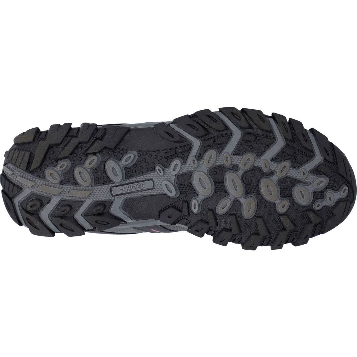 Hi-Tec Womens Maine Shoes Steel Grey Charcoal