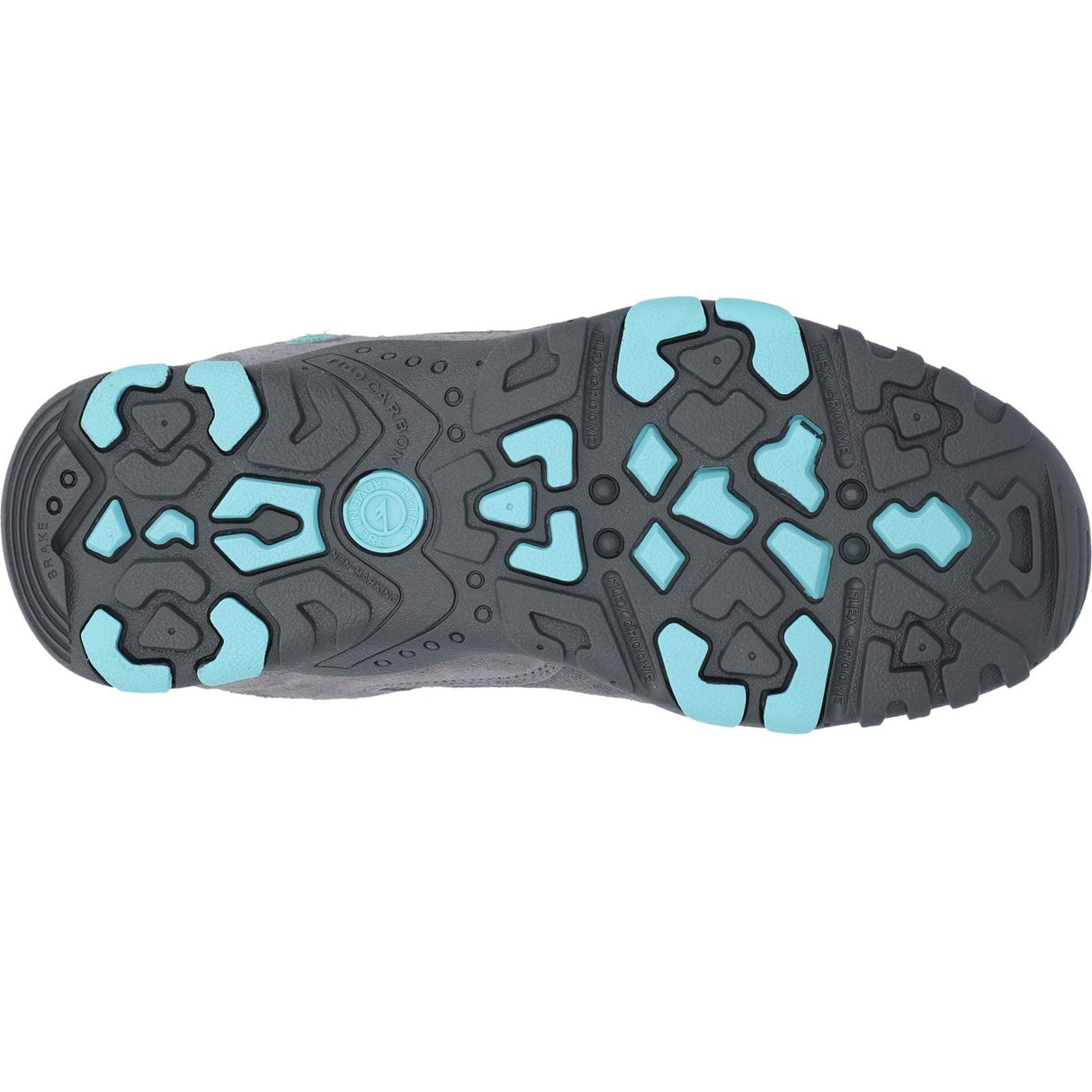 Hi-Tec Womens Quadra II Shoes Grey/Mint