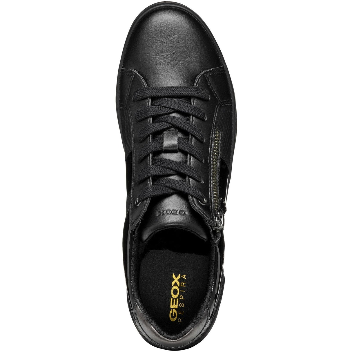 Geox Womens D BLOMIEE E SNEAKERS Black