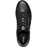 Geox Womens D BLOMIEE E SNEAKERS Black