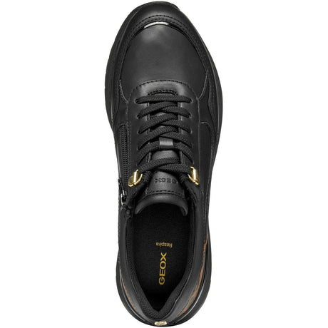 Geox Womens D DESYA A SNEAKERS Black