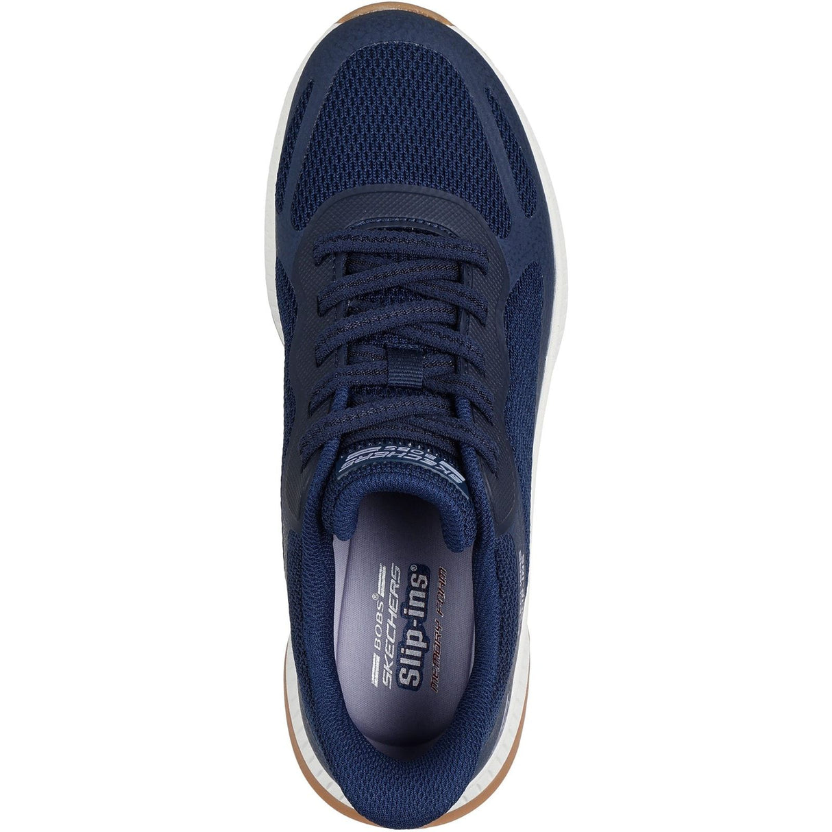 Skechers Womens BOBS Squad 4 Staple Look Trainer Navy
