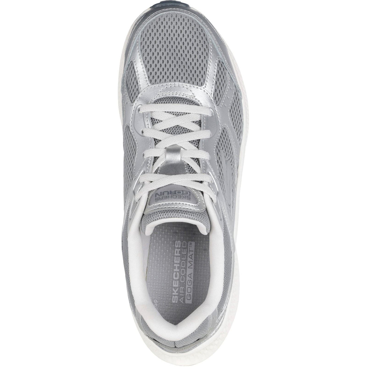 Skechers Womens GO RUN Consistent 2.0 Volt Trainer Grey/Silver
