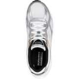 Skechers Womens GO RUN Consistent 2.0 Volt Trainer White/Silver/Black