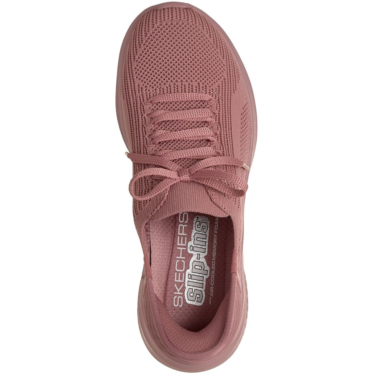 Skechers Womens Ultra Flex 3.0 Pure Color Trainers Mauve