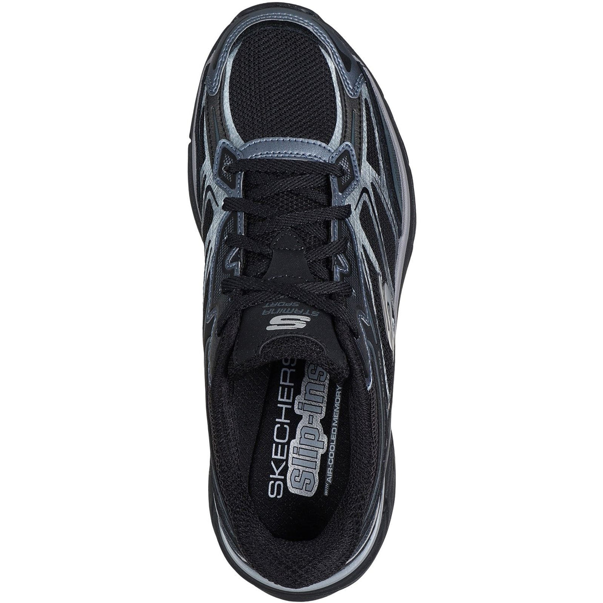 Skechers Womens Stamina Sport Trainer Black