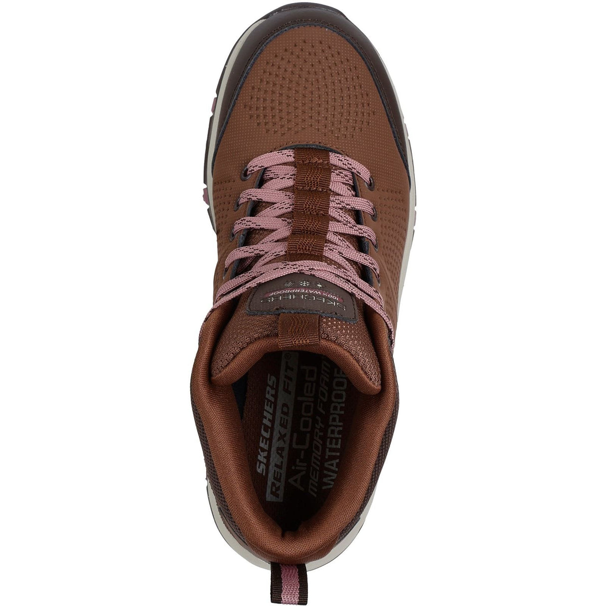 Skechers Womens Trego Trail Destination Hiker Brown/Multi