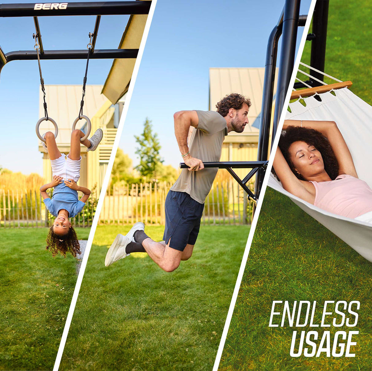 BERG PlayBase Wall + Swing Set