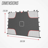 Berg Playbase Soccer Target Net L