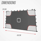 Berg Playbase Soccer Target Net XL