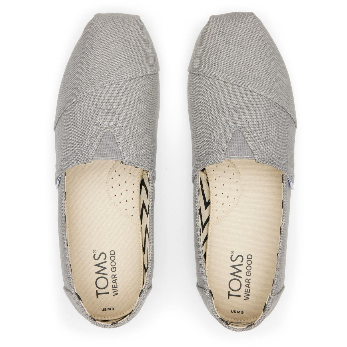 TOMS Mens Alpargata Classic Drizzle Grey