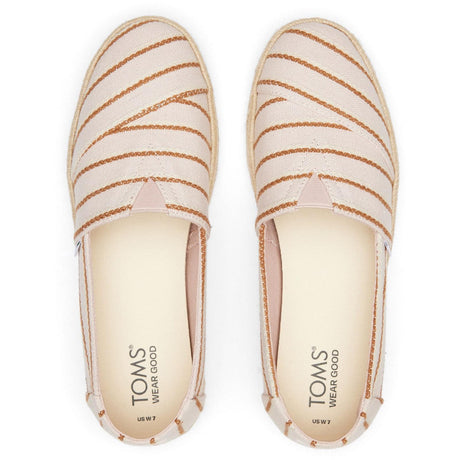 TOMS Womens Alpargata Rope 2.0 Shoe Ballet Pink