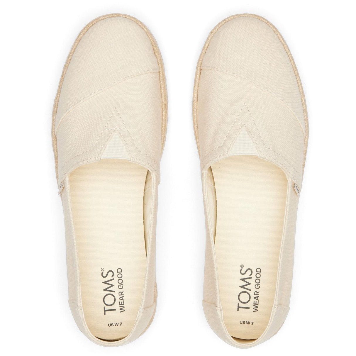 TOMS Womens Alpargata Rope 2.0 Shoe Natural