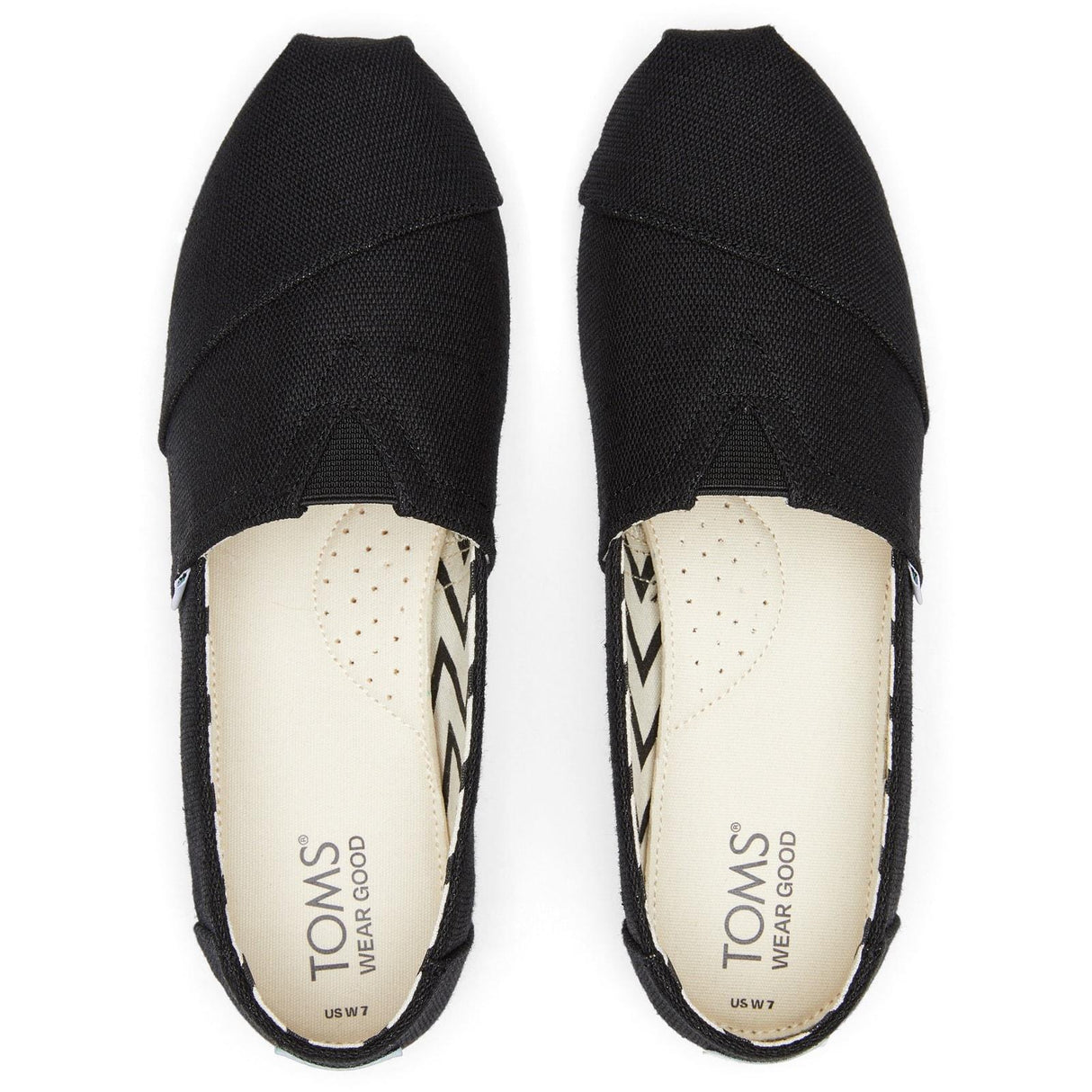 TOMS Womens Alpargata Classic Black