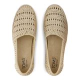 TOMS Womens Valencia Espadrille Champagne