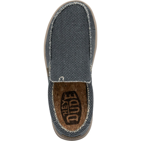HEYDUDE Mens Mikka Braided Deep Blue