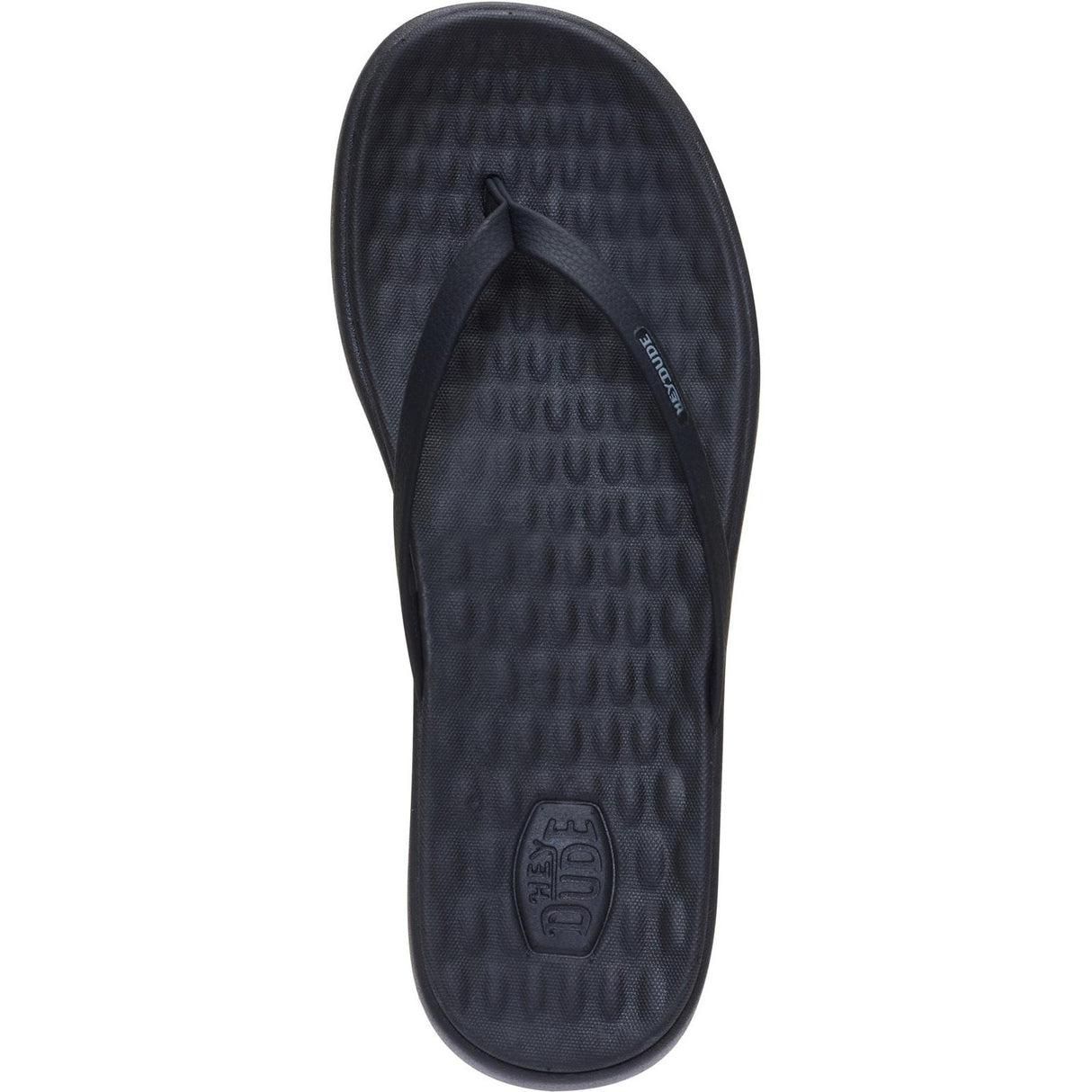 HEYDUDE Womens Maui Breeze Flip Black/Black