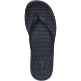 HEYDUDE Womens Maui Breeze Flip Black/Black