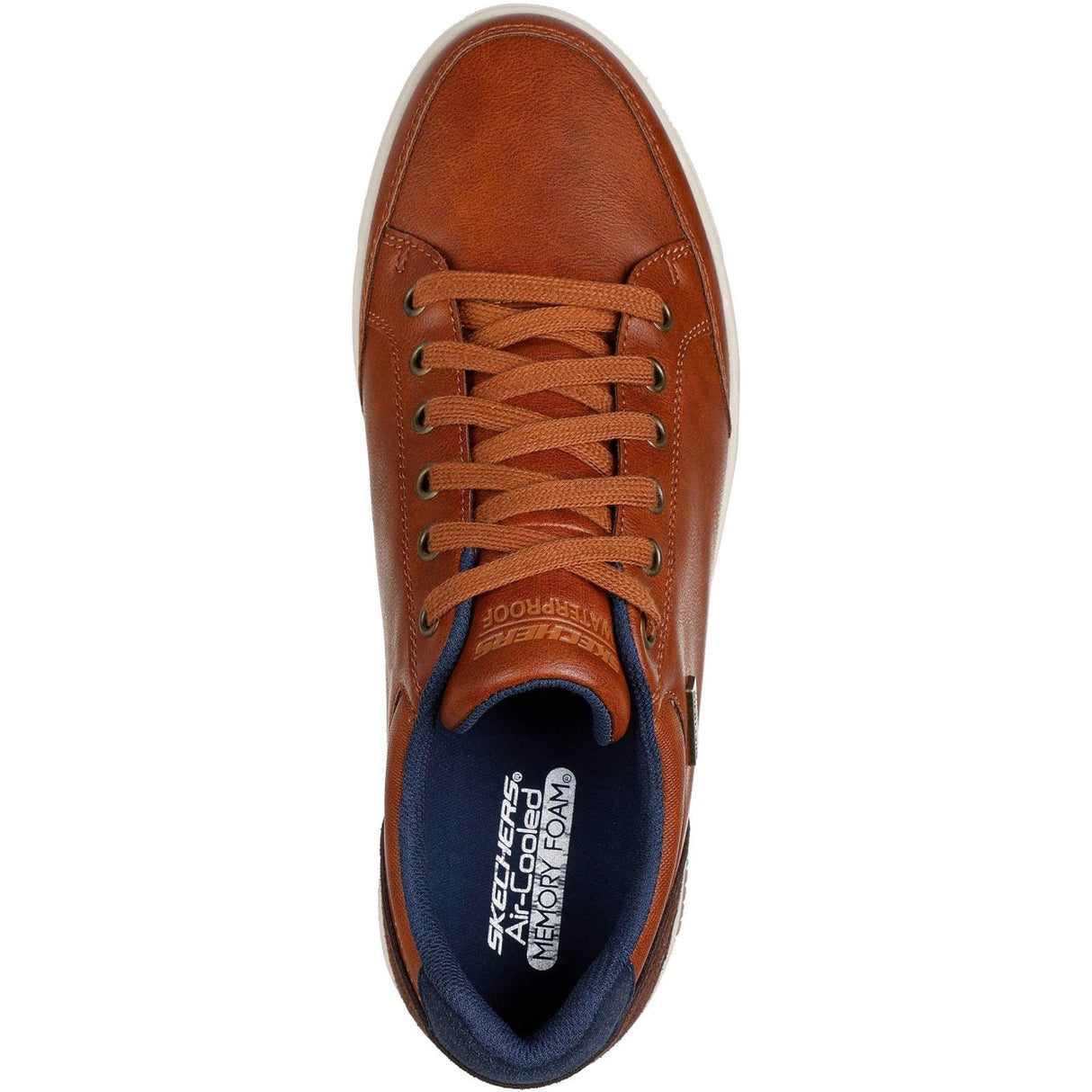 Skechers Mens Cavell Sparkman Shoes Luggage