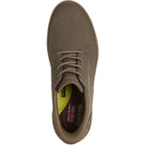 Skechers Mens Hyland Justino Shoe Dark Taupe
