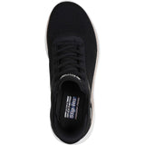 Skechers Womens BOBS Sport Squad Chaos Shoe Black/Gold