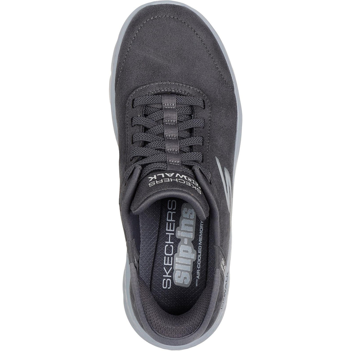 Skechers Womens Go Walk Flex Mali Trainers Charcoal
