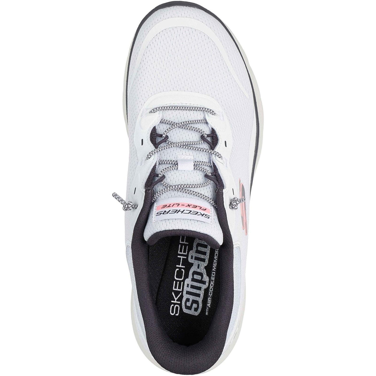 Skechers Womens Flex Appeal 5.0 Easy Breezy Trainer White/Multi