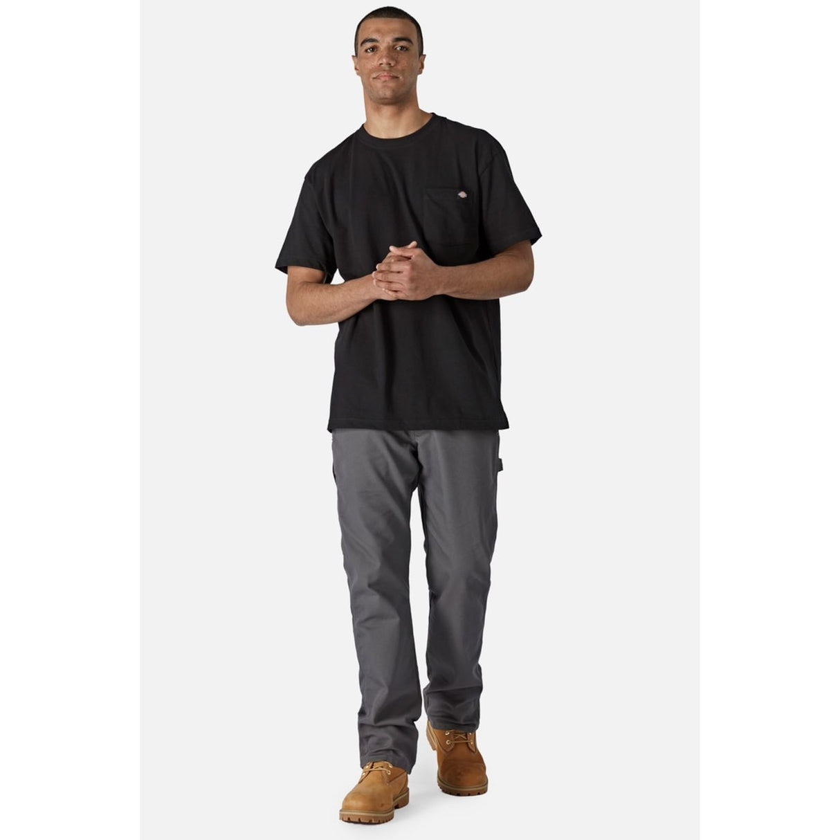 Dickies Mens Short Sleeve Cotton T-Shirt Black