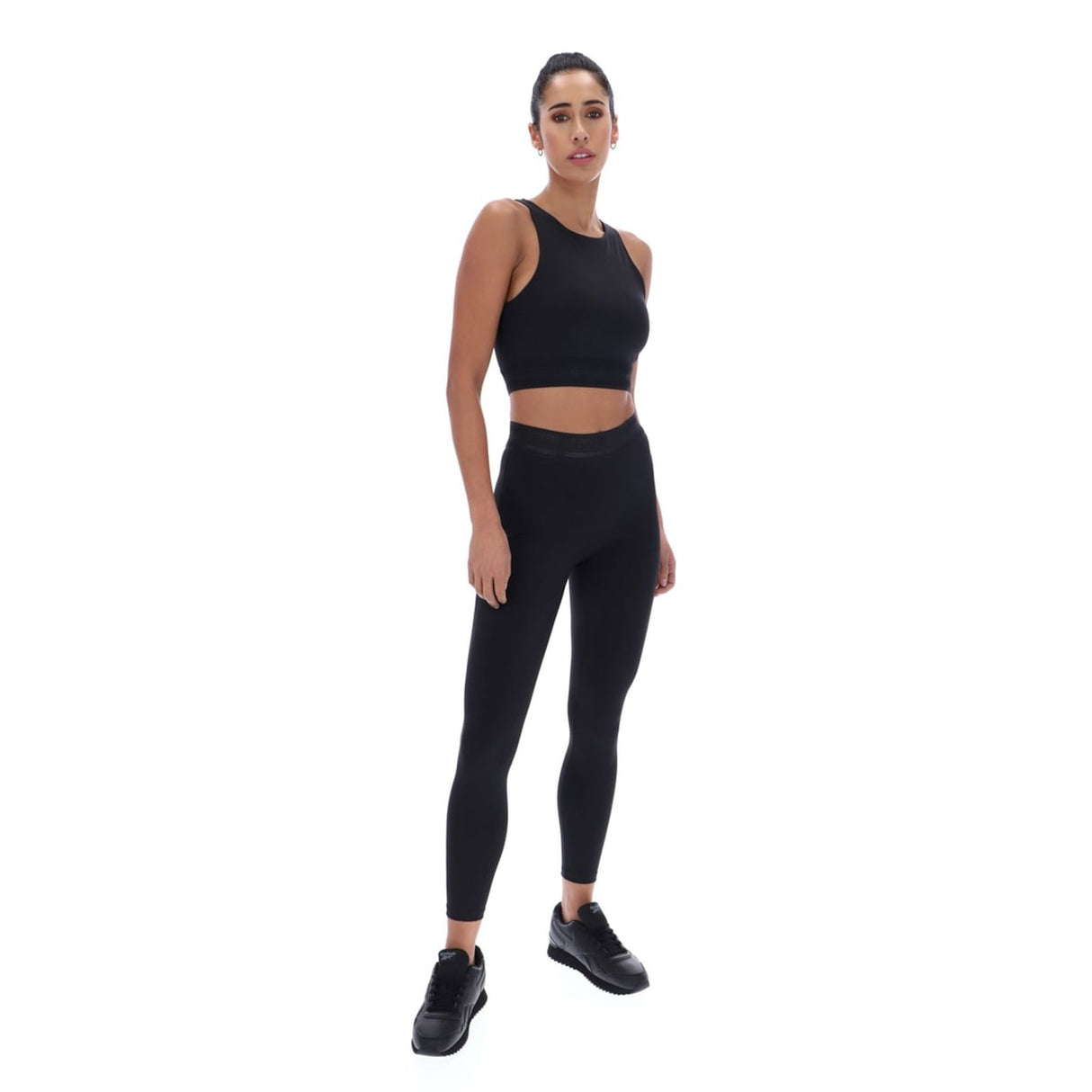 Ted Baker Sport Womens HELEN Training Long Line Bra Black