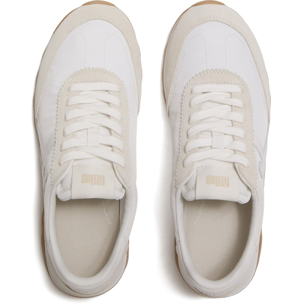 Fitflop Womens Retro-Q FF Sneakers Urban White Mix