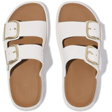 Fitflop Womens Gen-FF Two-Bar Slides Urban White