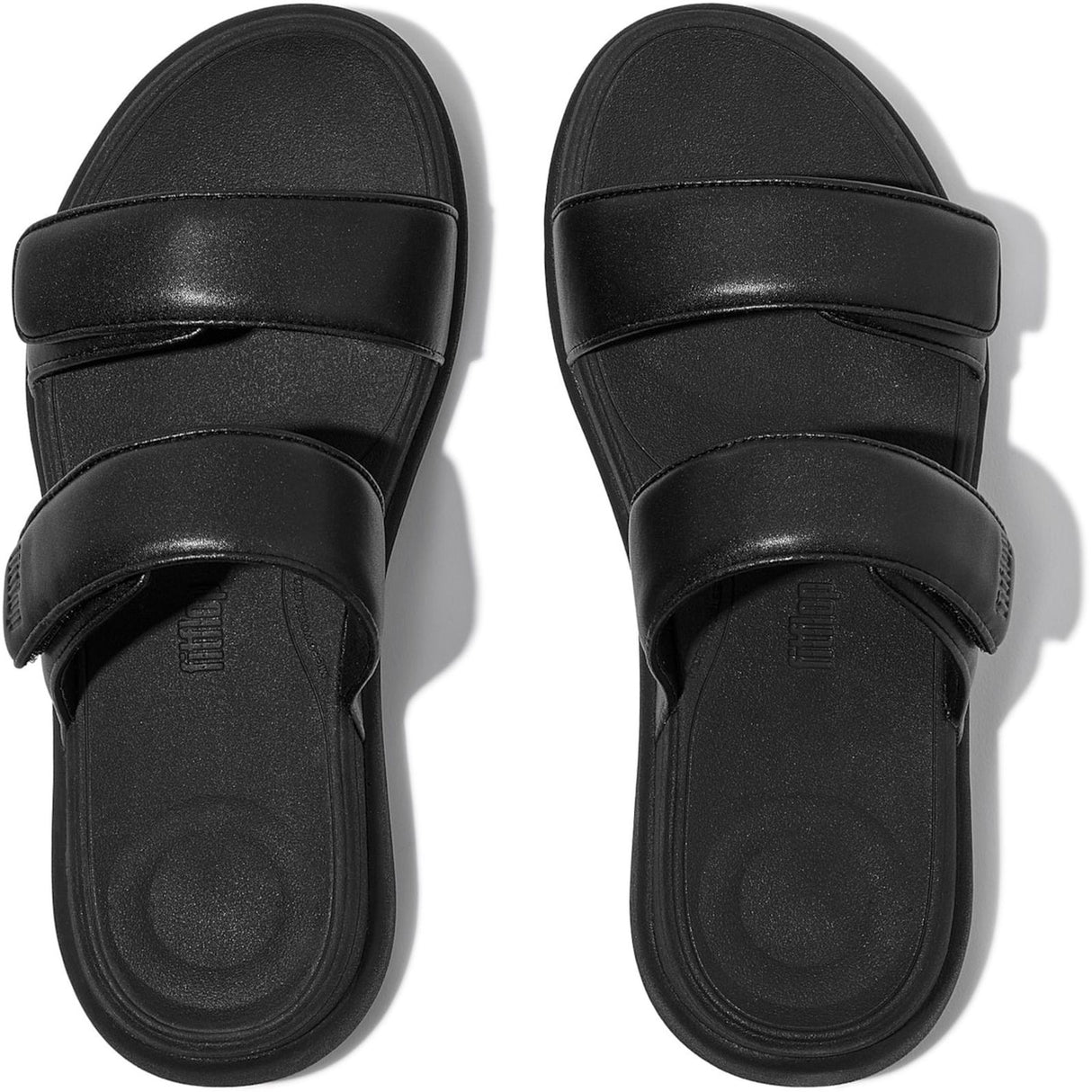Fitflop Womens F-Mode Go Sandals All Black